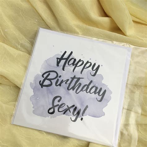 Happy Birthday Sexy Greeting Card