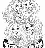 Ever Raven After Pages Queen Coloring High Breathtaking Getcolorings Getdrawings sketch template