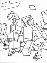Minecraft Coloring Pages Choose Board Letscolorit sketch template