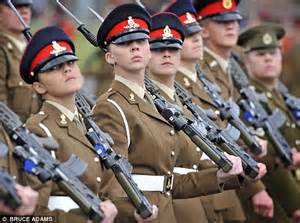 women on the front line could make army less effective says female