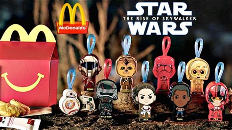 mcdonald s releasing star wars the rise of skywalker toys