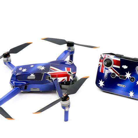 wrap skin decal stickers aussie flag dji air  drone accessories australia