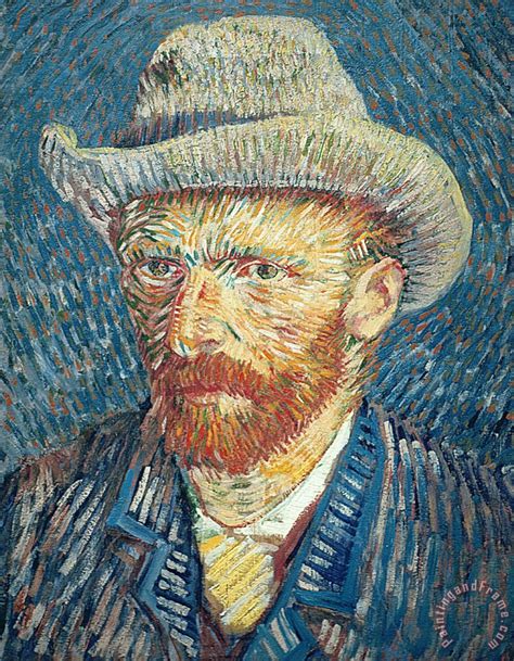 Vincent Van Gogh Self Portrait Painting Self Portrait