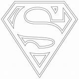 Superman Logo Coloring Pages Outline Clipart Superhero Library Boys Captain Droy Mr Clipground Popular sketch template