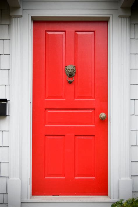 red front doors  designs pictures