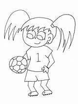 Coloring Soccer Pages Sports Cup Girl Football Kids Clipart Players Print Play Easily Library Advertisement Popular sketch template