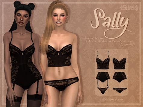 Sims 4 Cc S The Best Black Lingerie Collection By Trillyke