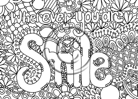 abstract coloring pages    print