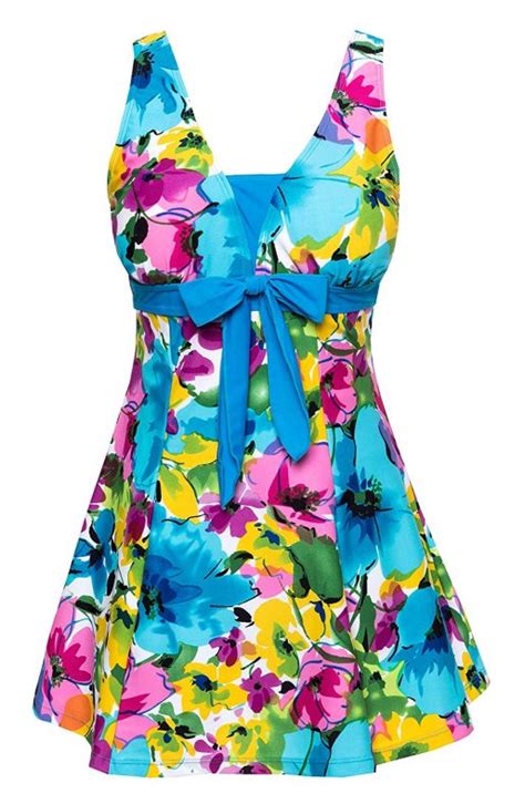 Plus Size Swimdresses For Women Soft And Stretchy Swimsuits