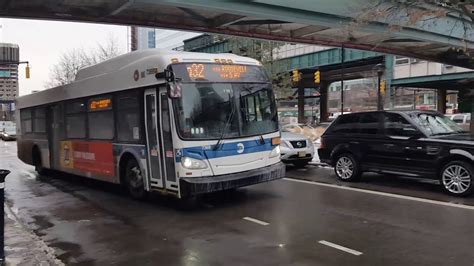 Mta Nyc Bus Q32 Q60 Q101 And Q102 Buses At Queens Plaza N