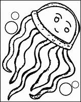Bubble Jellyfish Coloring Wecoloringpage Spread sketch template