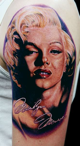 25 Dream Girl Marilyn Monroe Tattoos Entertainmentmesh