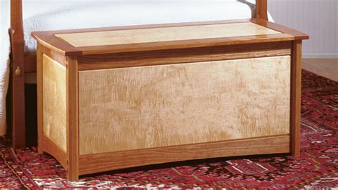 A Blanket Chest With Legs Finewoodworking