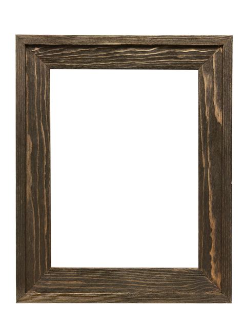 rustic wood frames