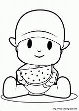 Pocoyo sketch template