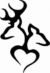 Browning Buck Graphghan Doe Cricut Buckmark Silhouettes Webstockreview Cliparting sketch template
