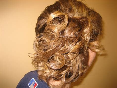 loose  curly special occasion hairstyle paul hyland salon  day