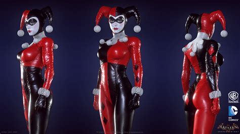 Image Harley Quinn Batman Arkham Knight Character Model 2