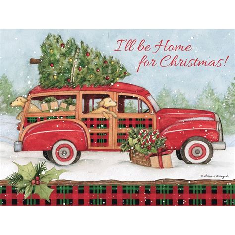 Home For Christmas Classic Christmas Cards By Susan Winget