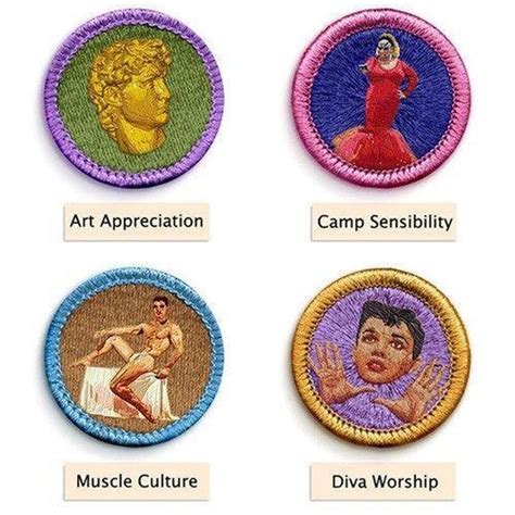 Gay Scout Badges Fabulosity Pinterest Camps Scout