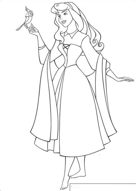 beauty princess aurora coloring pages disney coloring pages