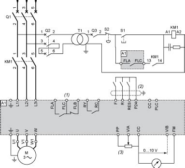 schneider lcd wiring diagram