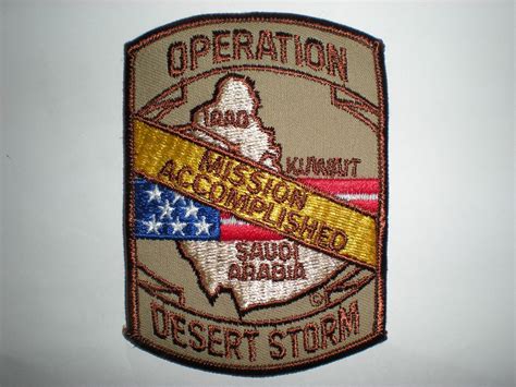 operation desert storm mission accomplished patch ebay airforce day air force patches storm