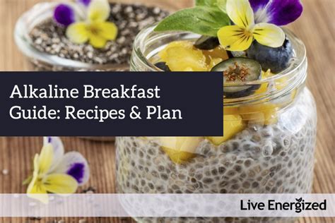 alkaline breakfast recipes  energized