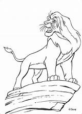 Lion Mufasa King Coloring Pages Online Hellokids Print Color sketch template