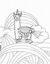 Llamacorn Llama Malvorlagen Toddlers Getdrawings Corn Doug Unicorn Coloriage Animal Pajama Davemelillo Desert Malvorlage Stitch Pokemon Coloringhome Lilli Dewdney Mandalas sketch template