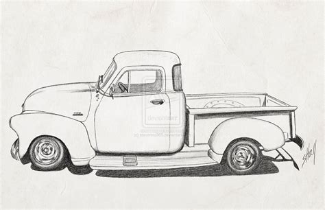 pickup truck cartoon drawing pearle witt