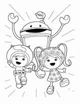 Umizoomi Team Coloring Pages Printable Kids sketch template