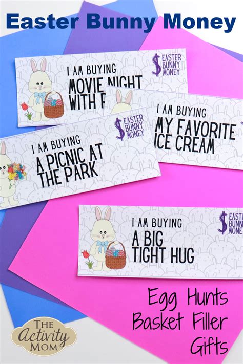 bunny bucks printables printable templates