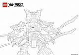 Ninjago Monstre Samurai Robots Cyren Draak Morro Ausmalbilder Printable Nya sketch template