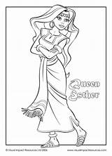 Esther Coloring Queen Pages Bible School Sunday Crafts Camelot Quest Preschool Princess Getcolorings Courage Disney Sermons4kids Kids Library Clipart Choose sketch template