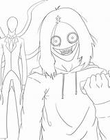 Killer Jeff Slender Man Drawing Coloring Pages Tsosie Color Deviantart Creepypasta Scary Template Killers Getdrawings Sketch sketch template