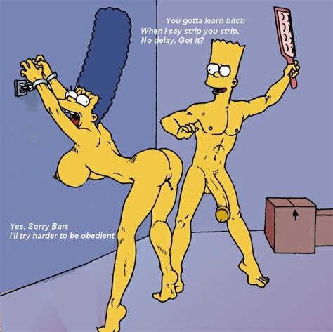 Rule 34 Ass Bart Simpson Bondage Bound Breasts Color Female Human