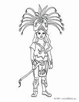 Coloring Pages Inca Princess Mayan Indian Sheets Tattoo Earth Getcolorings Print Printable Getdrawings Color Persian sketch template