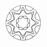 Kaleidoscope Coloring Books Pages sketch template