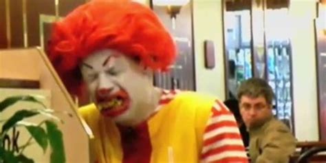 Watch Eric Andre S Deranged Ronald Mcdonald Prank That