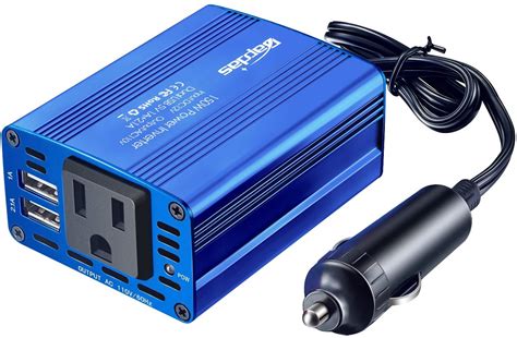 dc   ac  car power inverter   dual usb charger