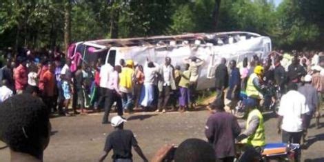people  injured  mombasa garissa road accident kenyanscoke