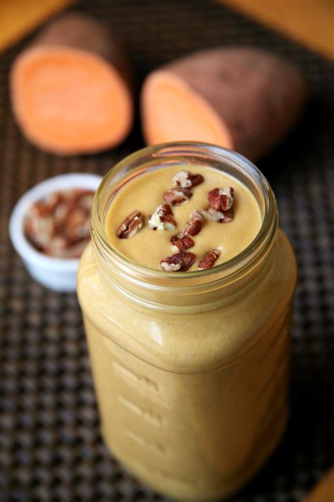 sweet potato pie smoothie makes the perfect weight loss breakfast popsugar fitness