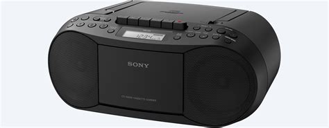 sony cfd  portable cd cassette boombox player  radio stereo rms output  mega bass