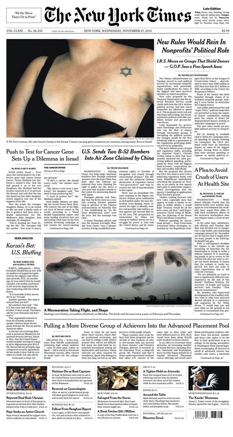 the cover of today s new york times shows a surprising amount of flesh