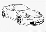 Coloring Pages Cars Kids Cartoon Car Race Printable Sheets Print Printables Sheet Porsche Gt3 Book Coloringsheets sketch template