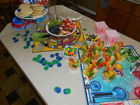 board game themed party   funparty ideas pinterest