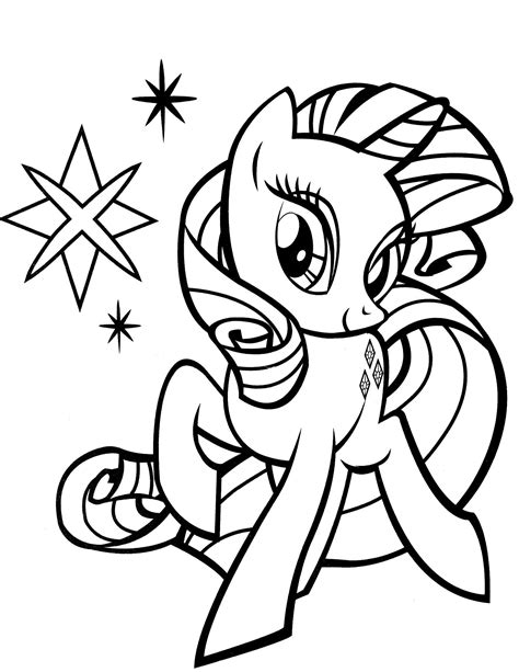 ponys coloring pages coloring home
