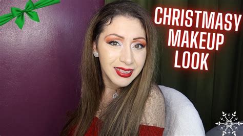 Christmas Makeup Look Youtube