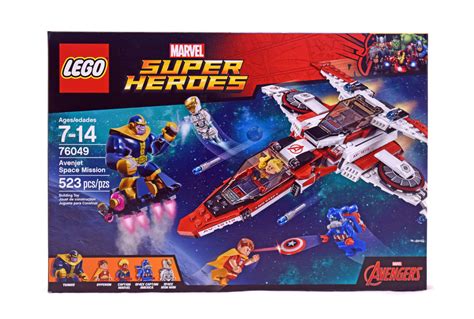 avenjet space mission lego set   nisb building sets super heroes marvel universe